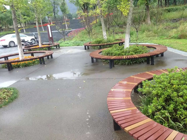 塑木休閑椅03